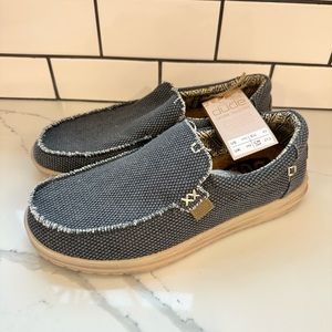Hey Dude Mikka Braided Blue Size M10 BNWT